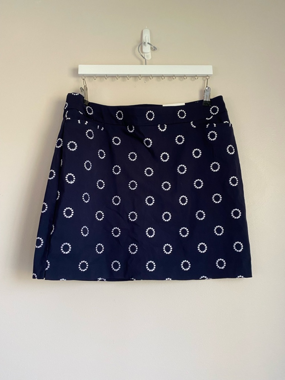 Chicos NEW Brigitte Embroidered Skort Size 14